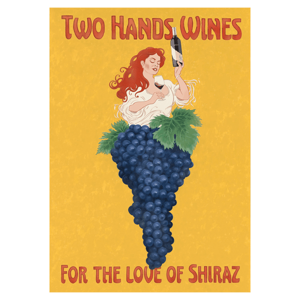 For the Love of Shiraz Poster - Two Hands Wines